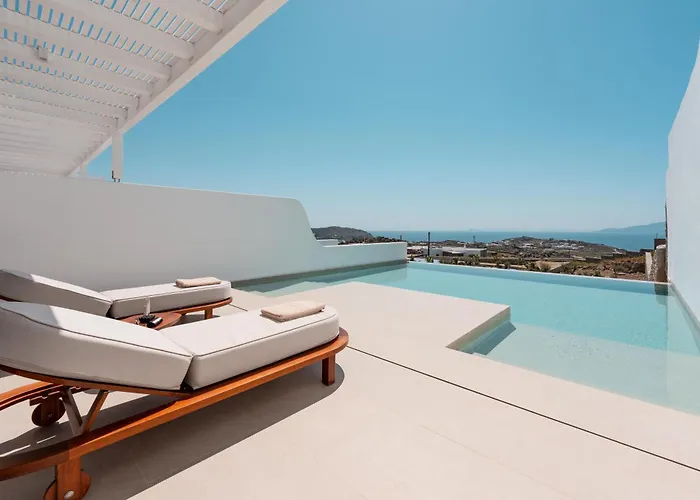 Hotell Muse οf Mykonos Luxury Plintri