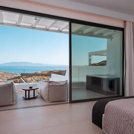 מלון Muse οf Mykonos Luxury Plintri